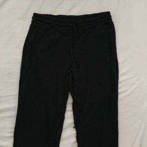 Brandy Melville Black Rosa Sweatpants